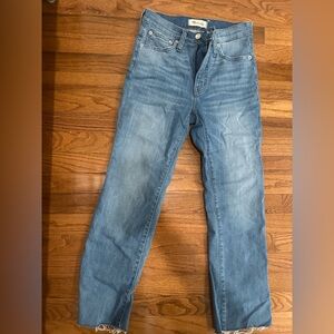 Madewell Demi Boot Jean Sz25
